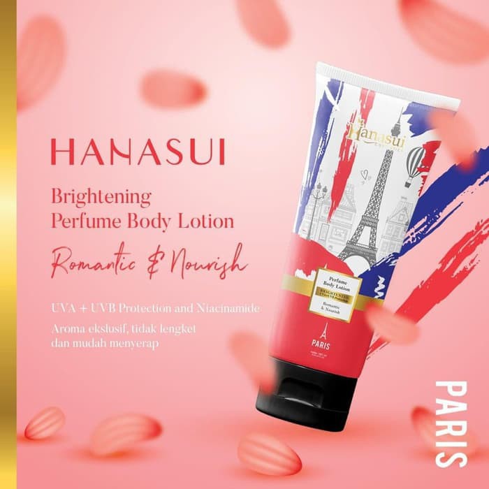 HANASUI BRIGHTENING PERFUME BODY LOTION 180ML