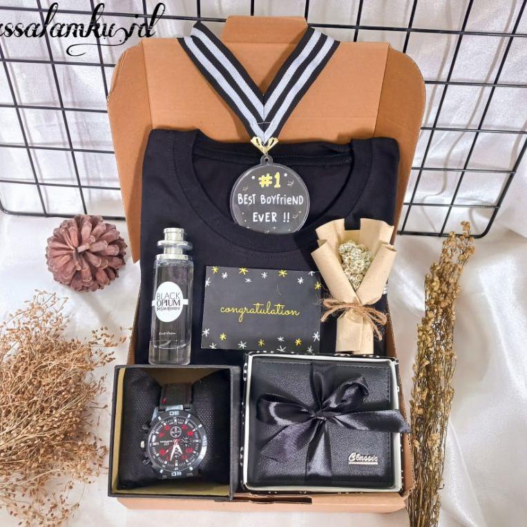 

LZB HAMPERS COWOK KADO ULANG TAHUN / SPECIAL GIFT BOX COWOK✦ (Readystock)