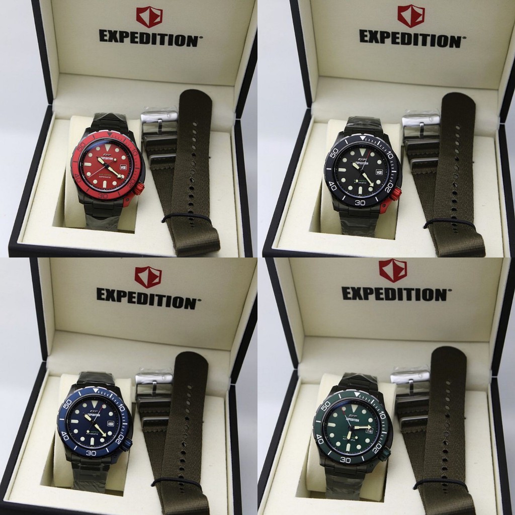 JAM TANGANEXPEDITION PRIA E 6809 M ORIGINAL