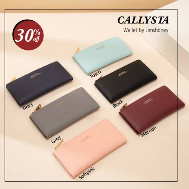 [JH] CALLYSTA WALLET BY JIMS HONEY//DOMPET WANITA//DOMPET PANJANG//DOMPET IMPORT//DOMPET MURAH