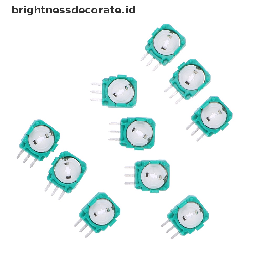 10 Pcs Potentiometer Joystick Warna Hijau Untuk Ps4 Xbox One