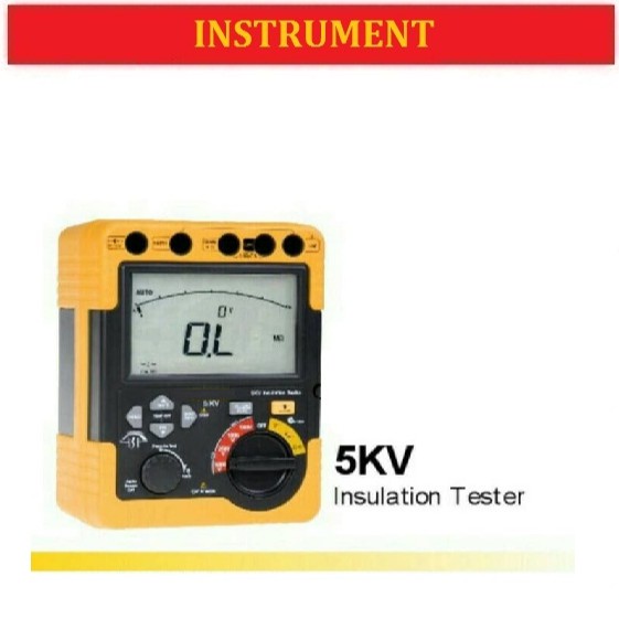 DIGITAL INSULATION TESTER 5000 VOLT 5 KV