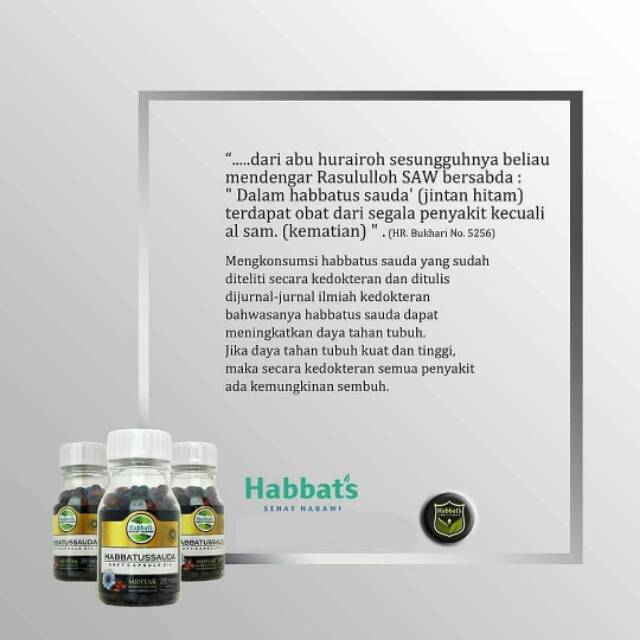 Obat promil habbatussauda