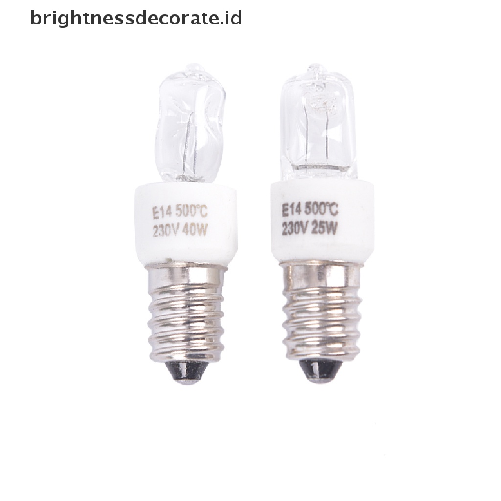 (Birth) Bohlam Lampu Halogen E14 Tahan Suhu Tinggi Untuk Microwave / Oven