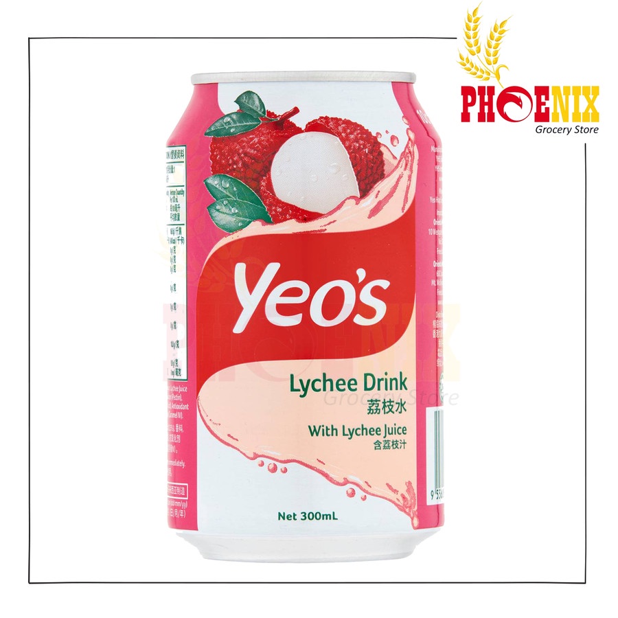 

Yeos lychee 24 kaleng @ 300 ml
