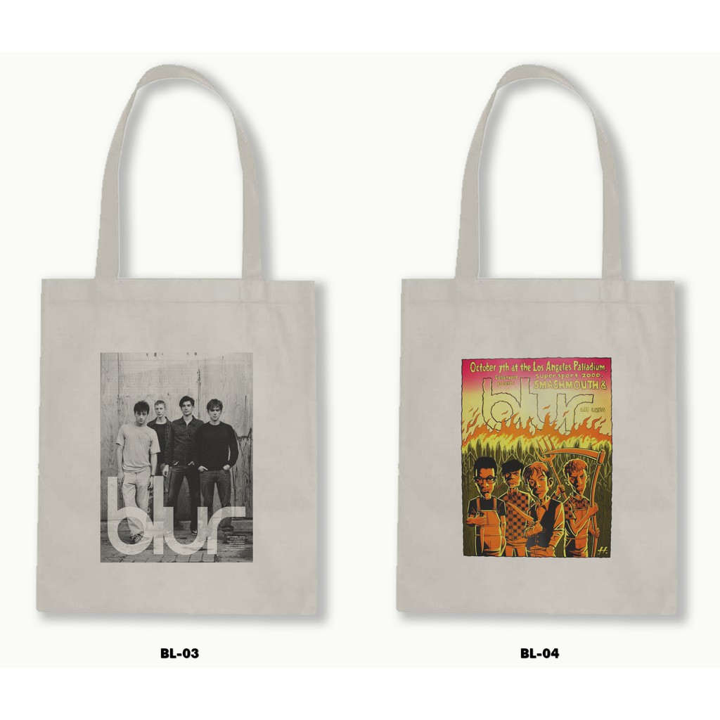 TOTE BAG BLACU - BLUR