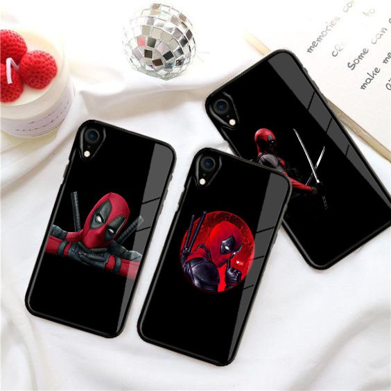 [P107] Phone Case Dpool 2D Printing For All Type Oppo Realme Samsung vivo Xiaomi Iphone