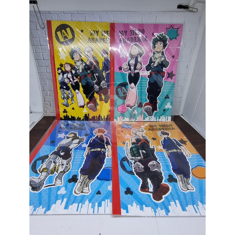 [OFFICIAL MERCHANDISE] My Hero Academia Boku no Hero Academia Notebook + Postcard