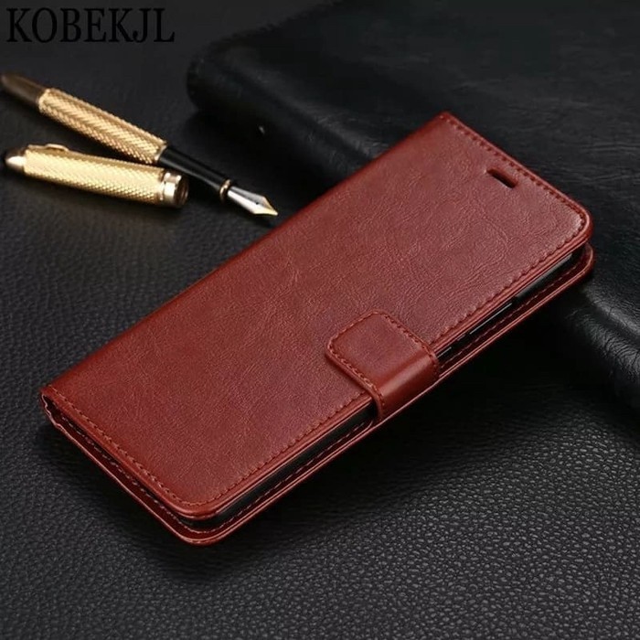 VIVO V20SE FLIP LEATHER CASE DOMPET WITH SLOT CARD FLIPCOVER