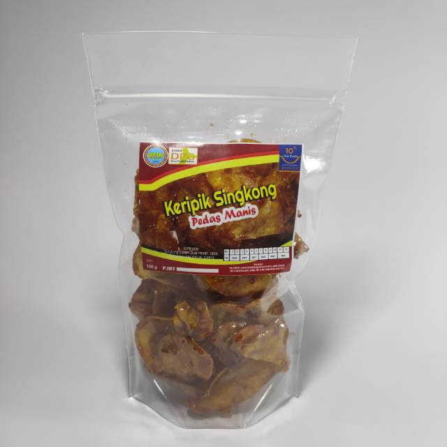 

Keripik singkong pedas manis