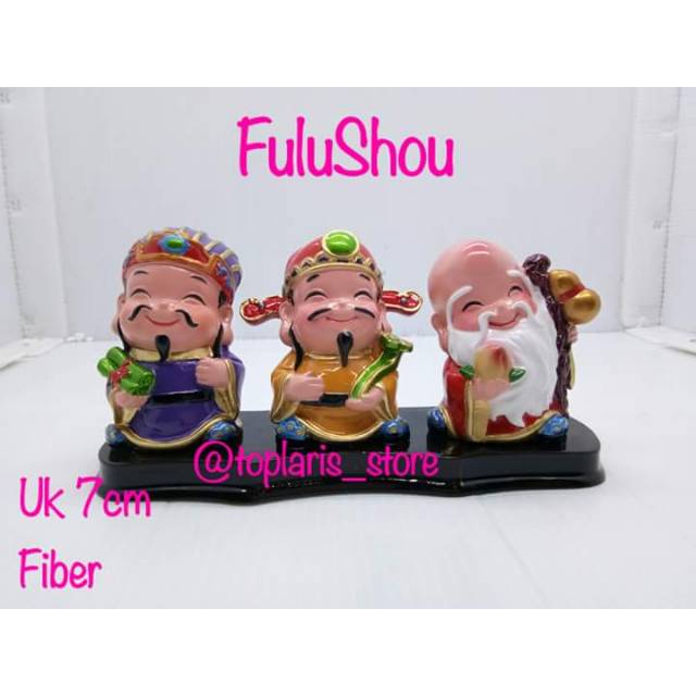 Patung Fulushou Fuluso mini 7cm Set