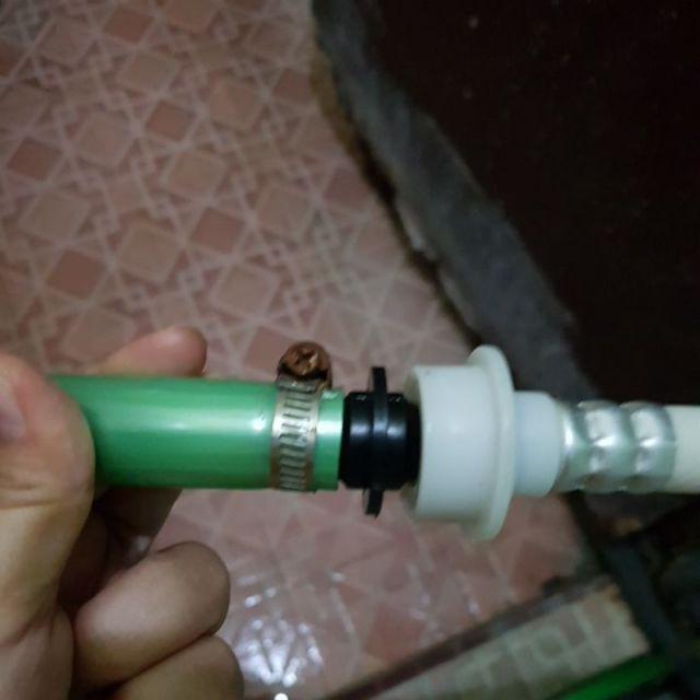 Nepel Sambung Selang Inlet Mesin Cuci 2 Way Coupling Nepel Selang Inlet Washing Hose Fitting Wipro