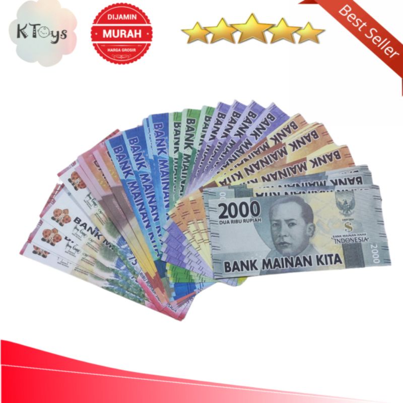 Jual mainan uang uangan model baru mirip aslinya | Shopee Indonesia