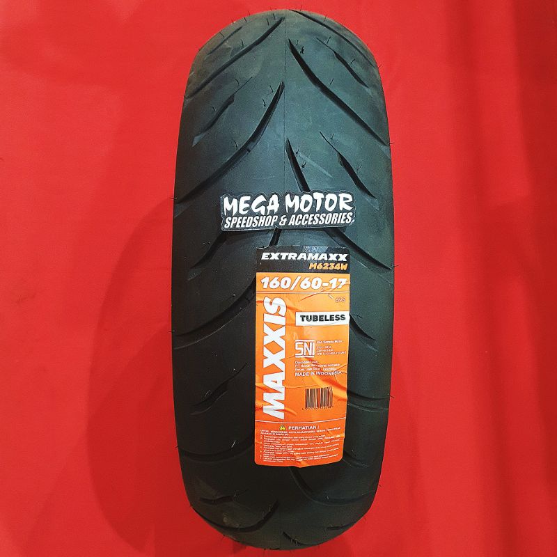 Ban Maxxis Extramaxx ukuran 160/60-17