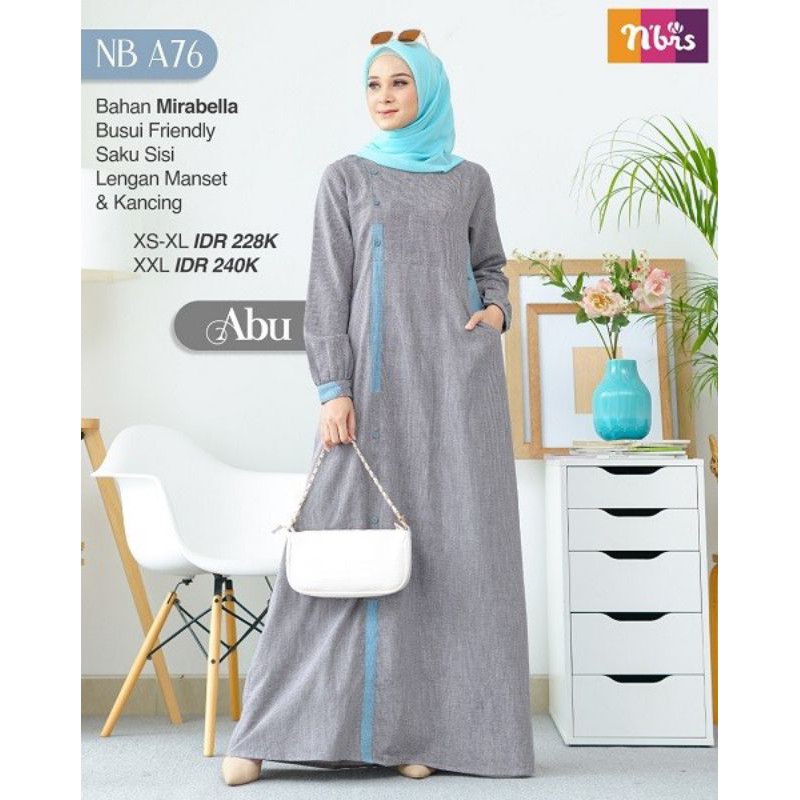 GAMIS DEWASA TERBARU NIBRAS NB A76