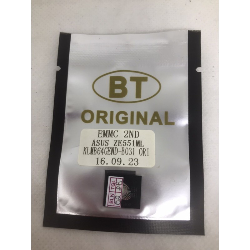 IC EMMC KLMB64 / KLMB64GEND / KLMB64GEND-B031 - IC EMMC ASUS ZE551ML / KLMB64GEND - B031 ORI SECOND