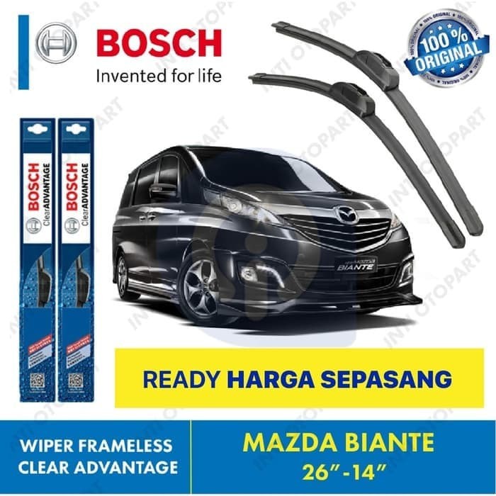 Wiper Blade Mazda Biante frameless ADVANTAGE 14-26&quot; ORIGINAL