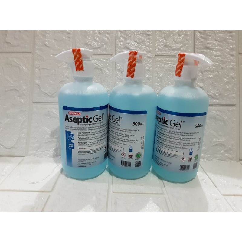 aseptic gel  onemed 500ml