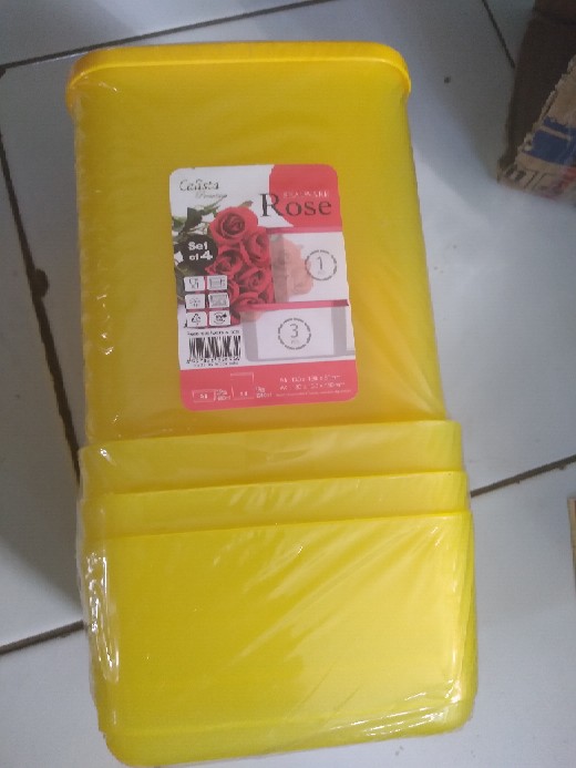 Toples Calista Rose Set Isi 4pcs