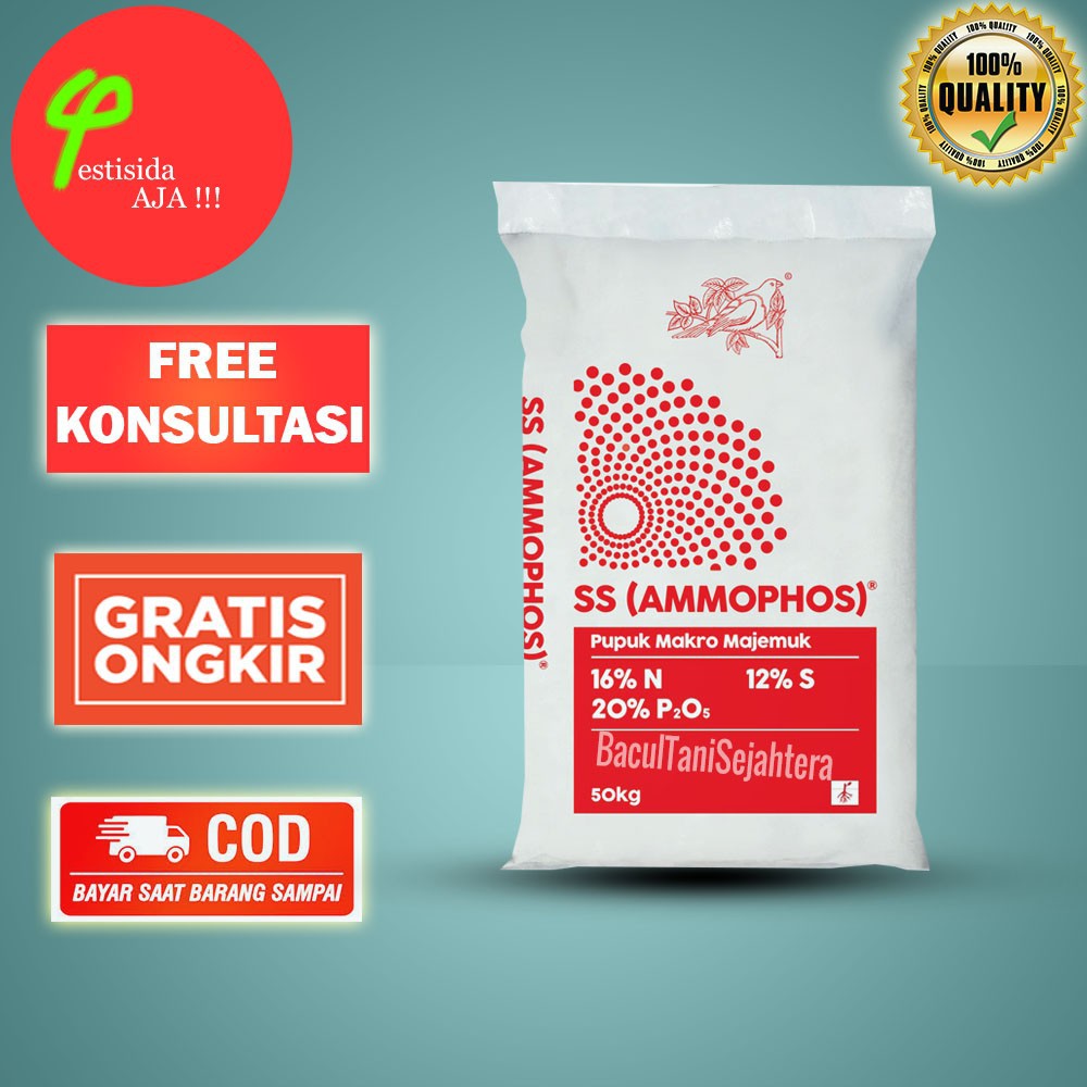 DAP BURUNG  (AMMOPHOS) PUPUK  TANAMAN 1 kg