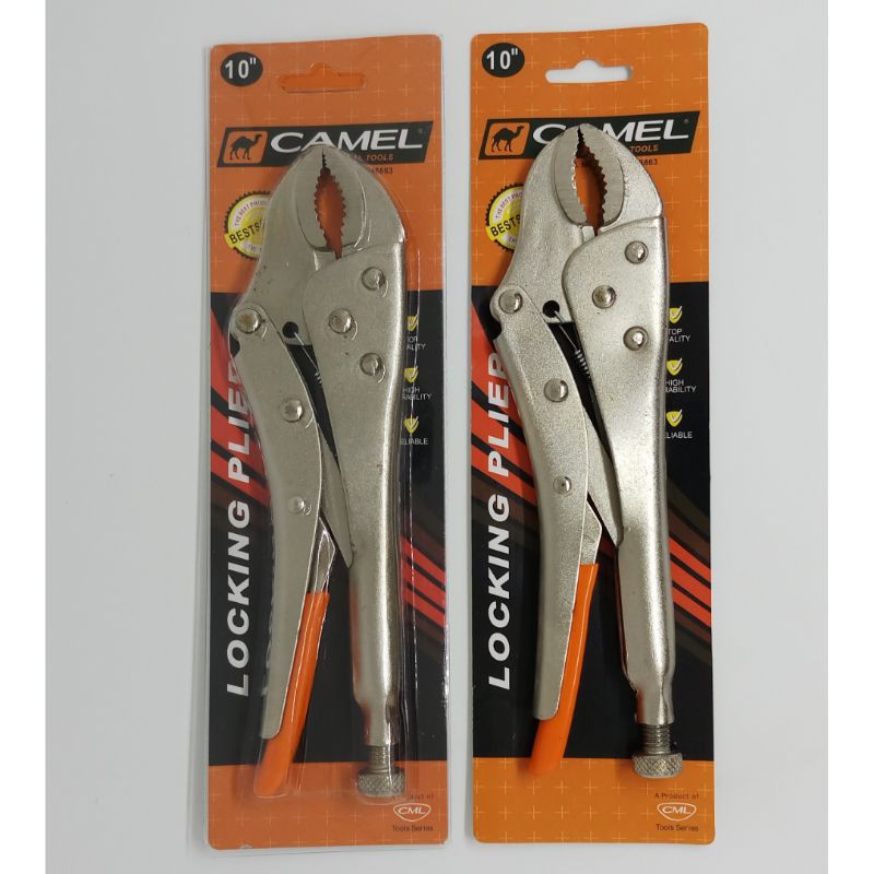 Tang buaya Chrome 10&quot; (inch) Jepit Locking Pliers