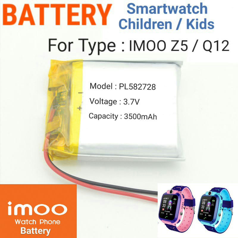 Battery Batre Baterai Jam Tangan Anak Smart Watch IMOO Z5 Q12 Q15 K10 Q9 PL582728