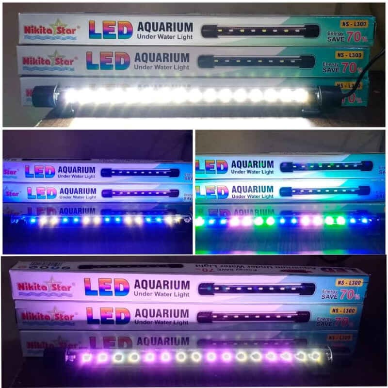 Lampu celup 3warna, 30cm dan 40cm