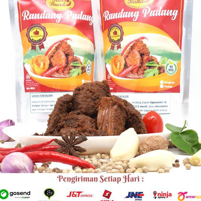 

Terlaris Rendang Padang Daging Sapi Salero Bundo 1/2 Kg - Original