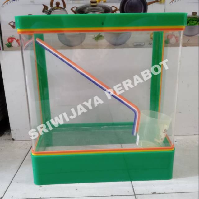 Aquarium Es Kelapa/ Aquarium Es Buah ukuran Sedang