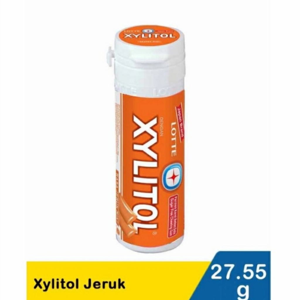 Lotte Xylitol Jeruk Mint 27.5gr