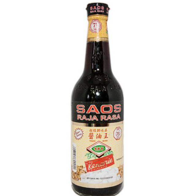 

Saos Kecap ikan raja rasa 600ml