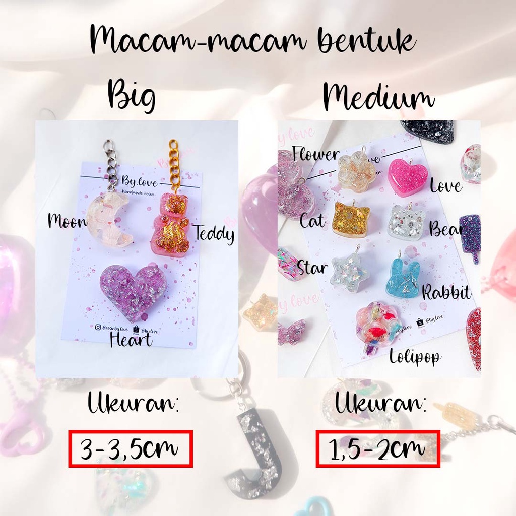 (CUSTOM) HANDSANITIZERS BENTUK HATI SPRAY GANTUNG 50ML
