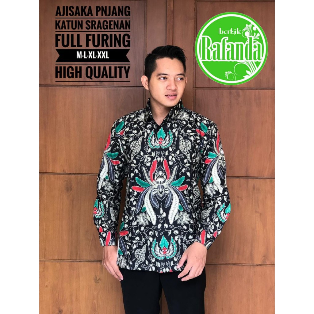 AJISAKA / BATIK PRIA LENGAN PANJANG / by BATIK RAFANDA / 10.3