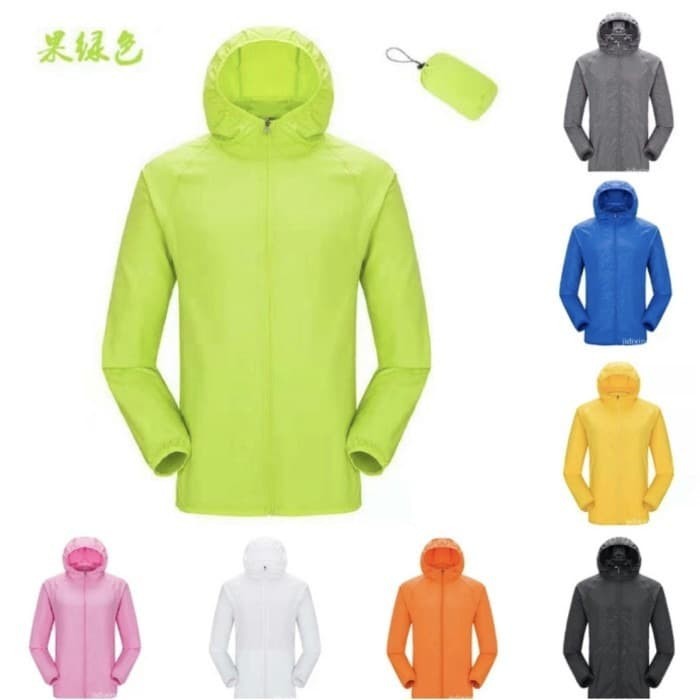 Zamb light jacket anti air waterproof anti angin hujan jas trendy