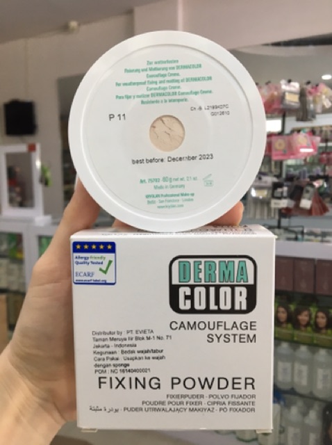 Dermacolor Fixing Powder 60gr Kode P11