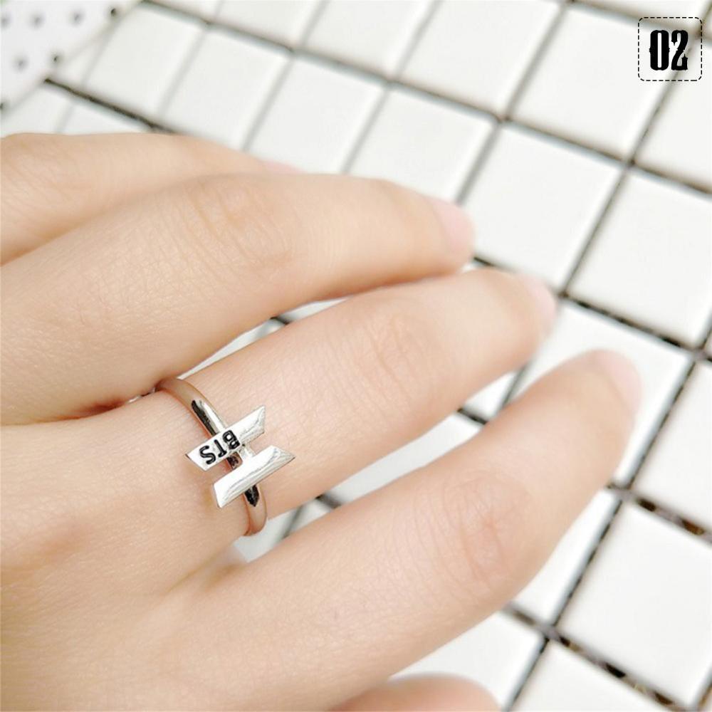 Timekey Cincin KPOP TWICE BTS WANNAONE Adjustable Untuk Priawanita C3H9