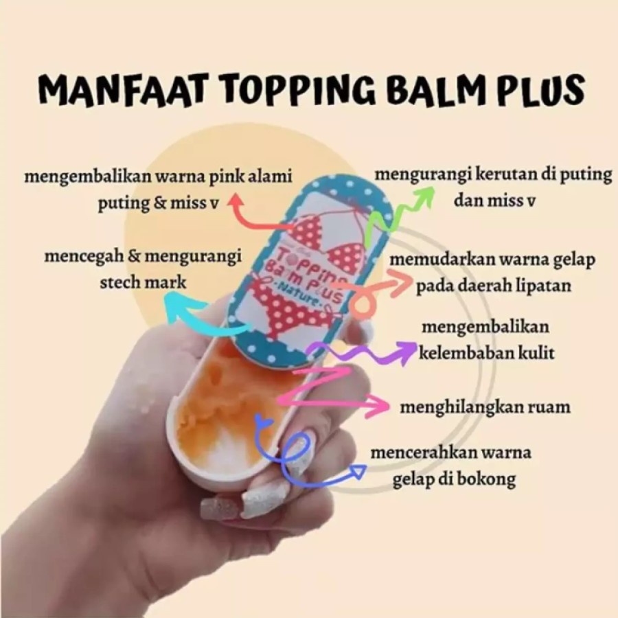 TOPPING B@LM ORIGINAL / TOPPINGBALM ORIGINAL (BPOM)