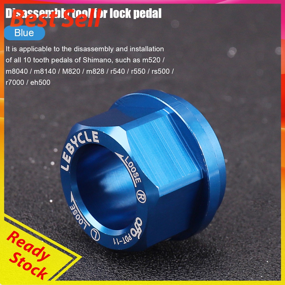 10T MTB Road Bike Pedal Axle Spindle Removal Installation Tool Lock Bolt