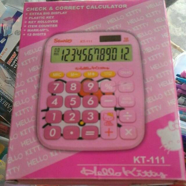 

kalkulator anak hello kitty