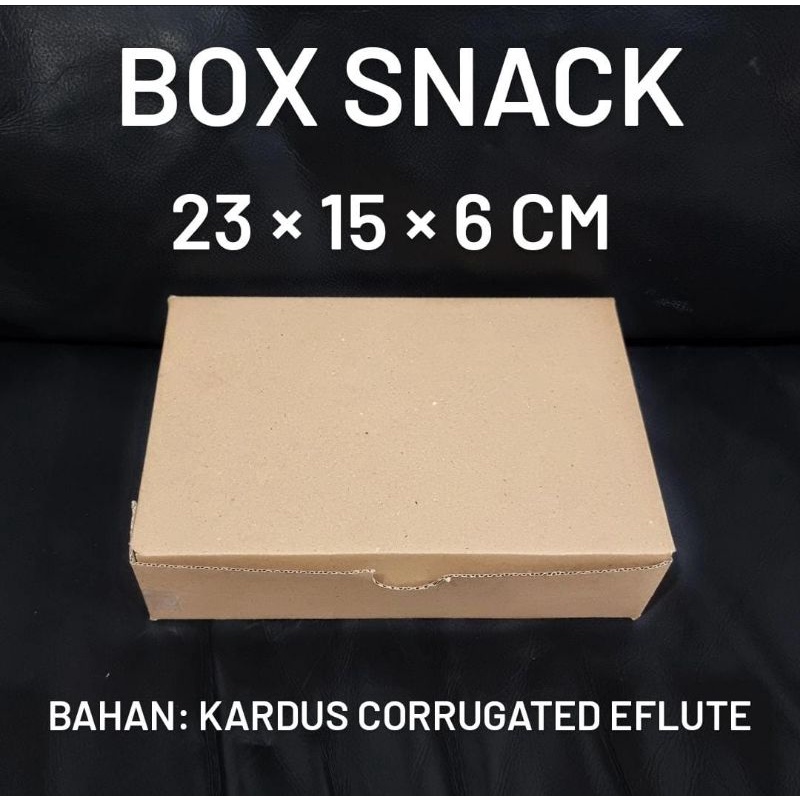 

BOX SNACK 23X15X6 / BOX ROTI / BOX KUE (MINIMUM ORDER 10 PCS)