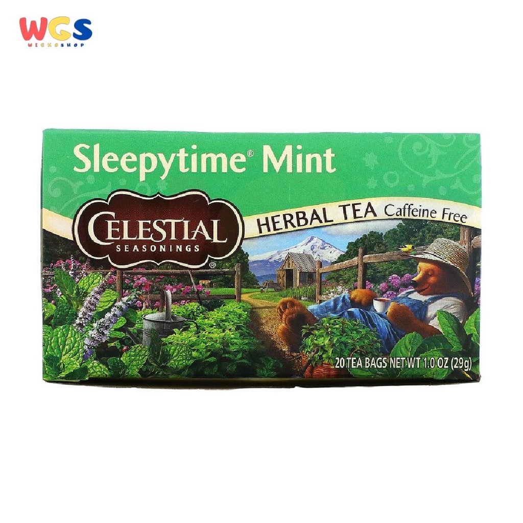 Celestial Seasonings Sleepytime Mint Spearmint Herbal Tea 20s x 1.45g