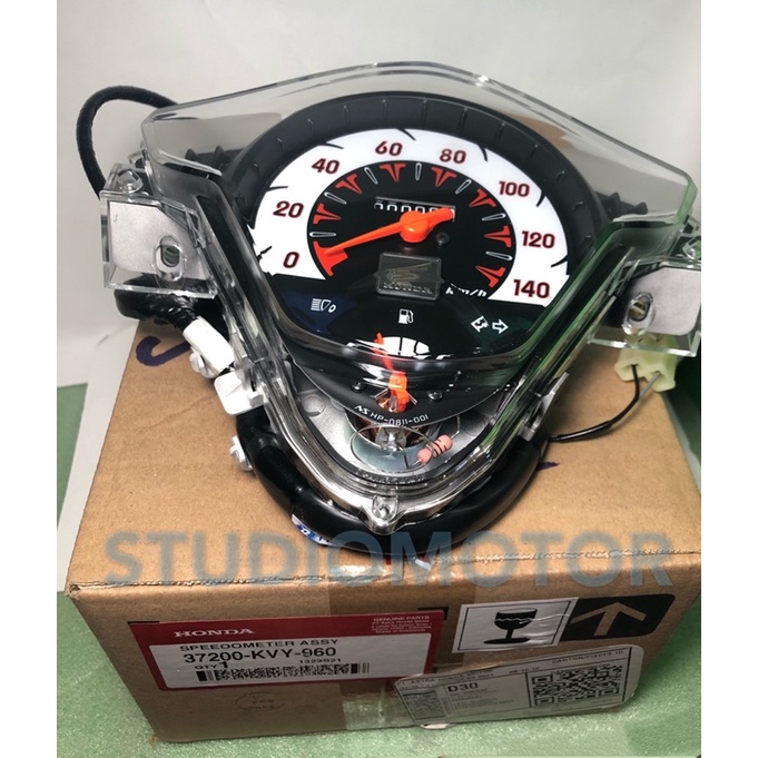 SPEEDOMETER ASSY BEAT KARBU SPIDOMETER BEAT KARBU SPIDO BEAT KARBU 37200KVY900