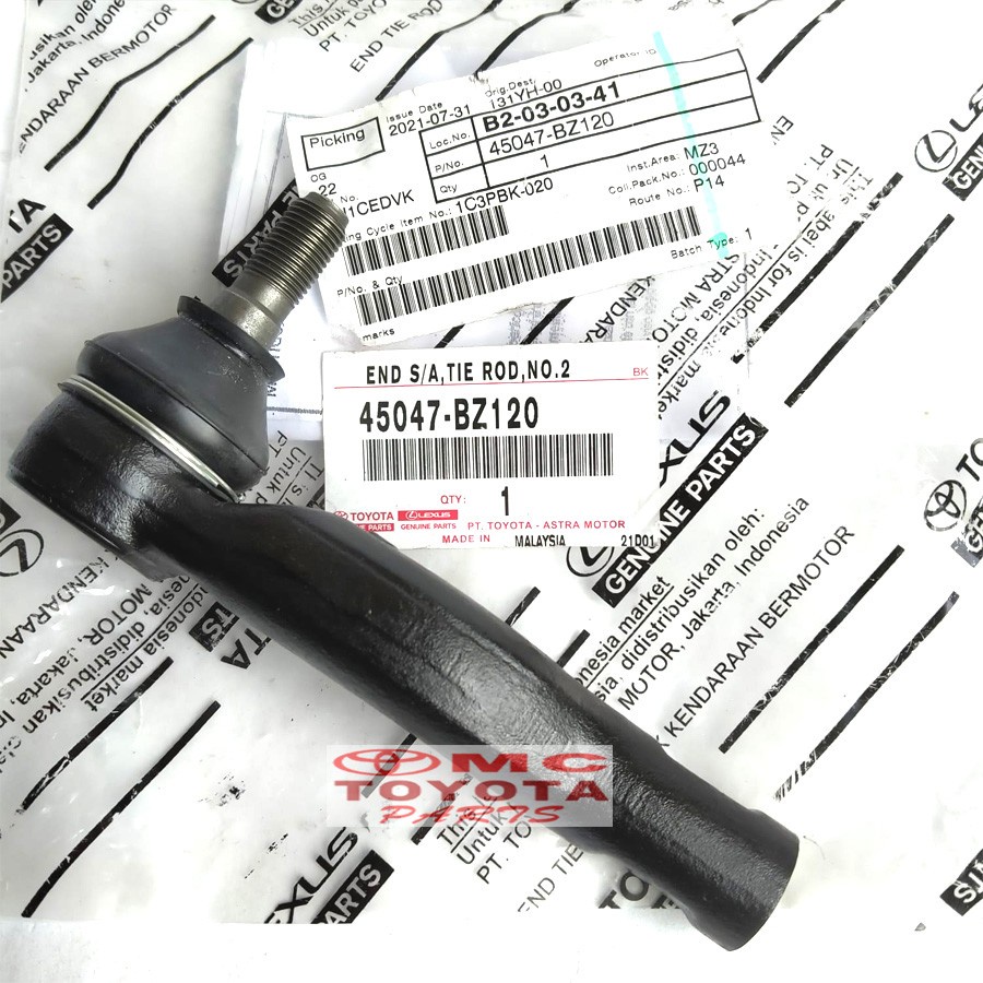 Tierod Tie Rod 1Set Kanan &amp; Kiri New Avanza Xenia 45046/47-BZ120