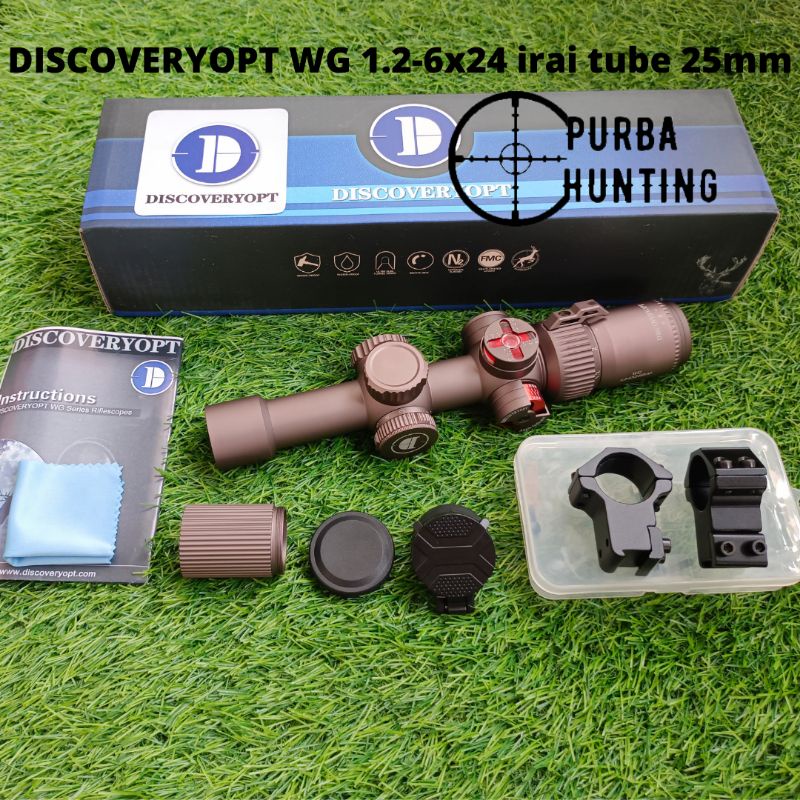 Riflescope Discovery WG 1.2-6x24 IRAI / tele discovery