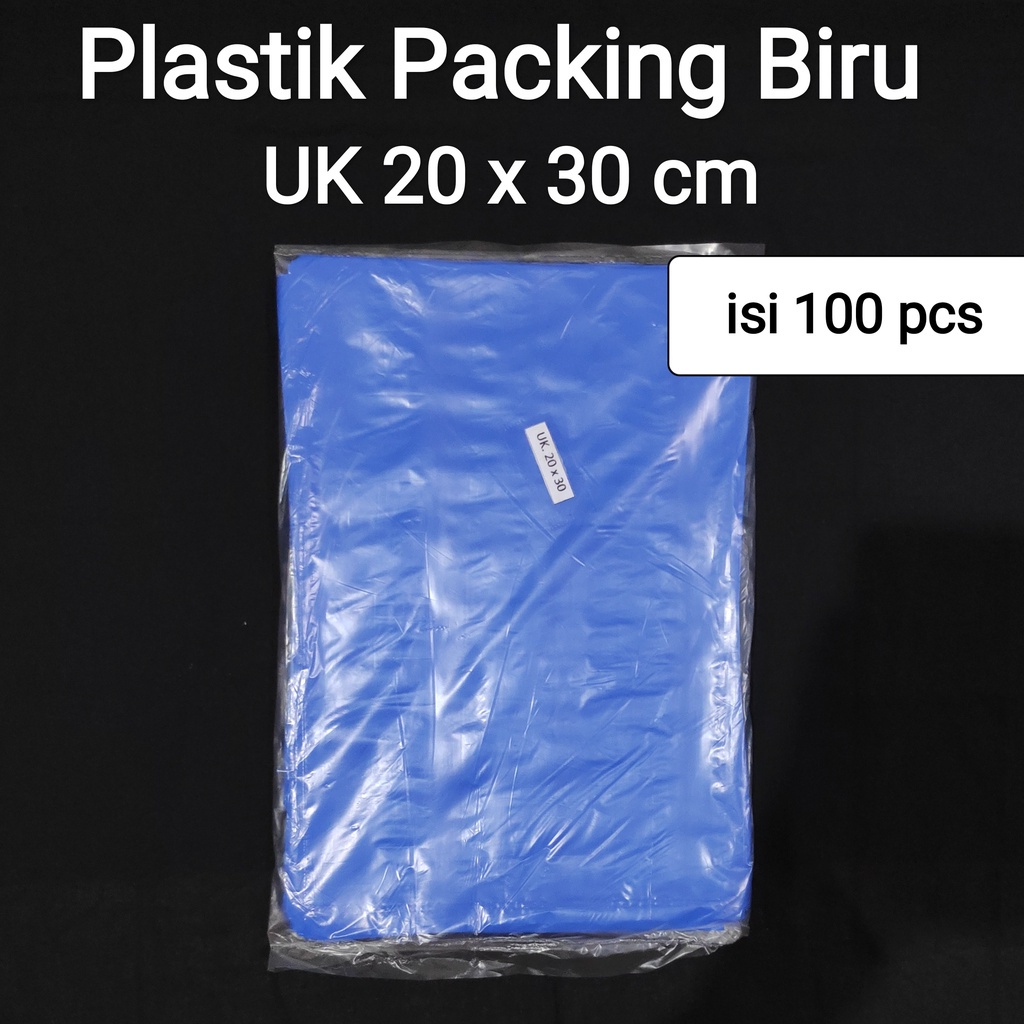 HD packing uk 20x30 Polos (100 pcs) - Plastik Packing Paket Online shop- plastik bungkus paket