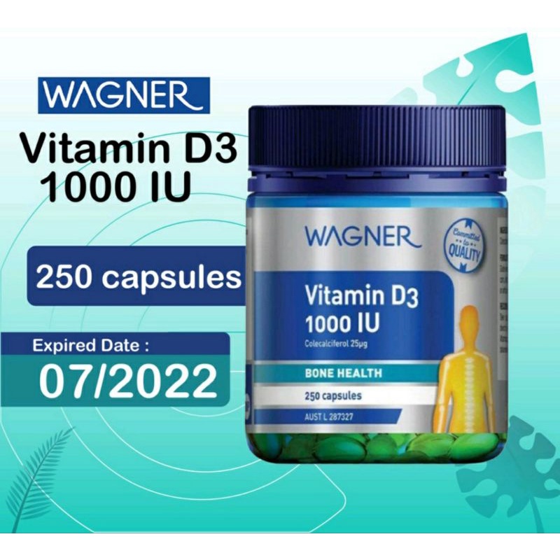 PROMO WAGNER VITAMIN D3 1000IU