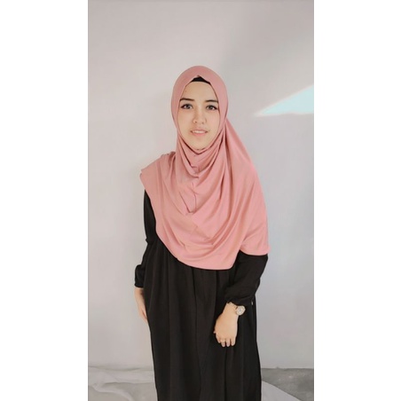 Khimar Daisy Instan Bergo Malay Jersey BERGO MALAYSIA BERGO INSTAN BERGO JERSEY ZOYA JILBAB INSTAN KERUDUNG INSTAN HIJAB INSTAN COD TERMURAH