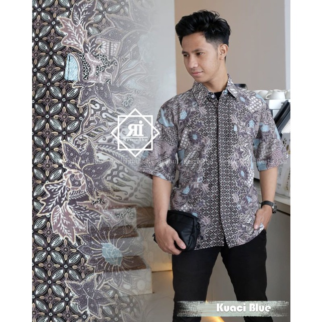 Terlaris !! Hem Batik Pria lengan pendek / Kemeja Modern / Hem Batik Motif Terbaru