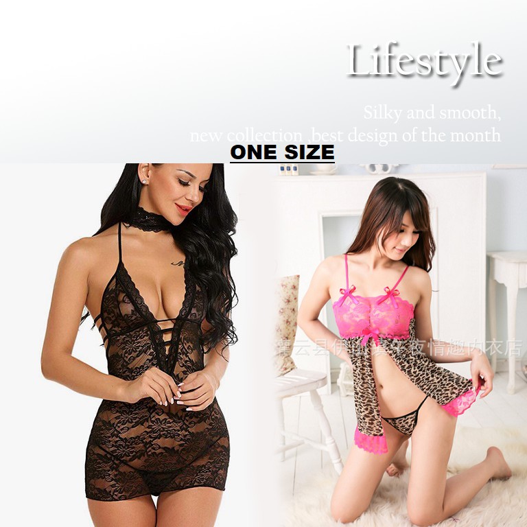 Lingerie Black Hauss Transparan New Model Baru