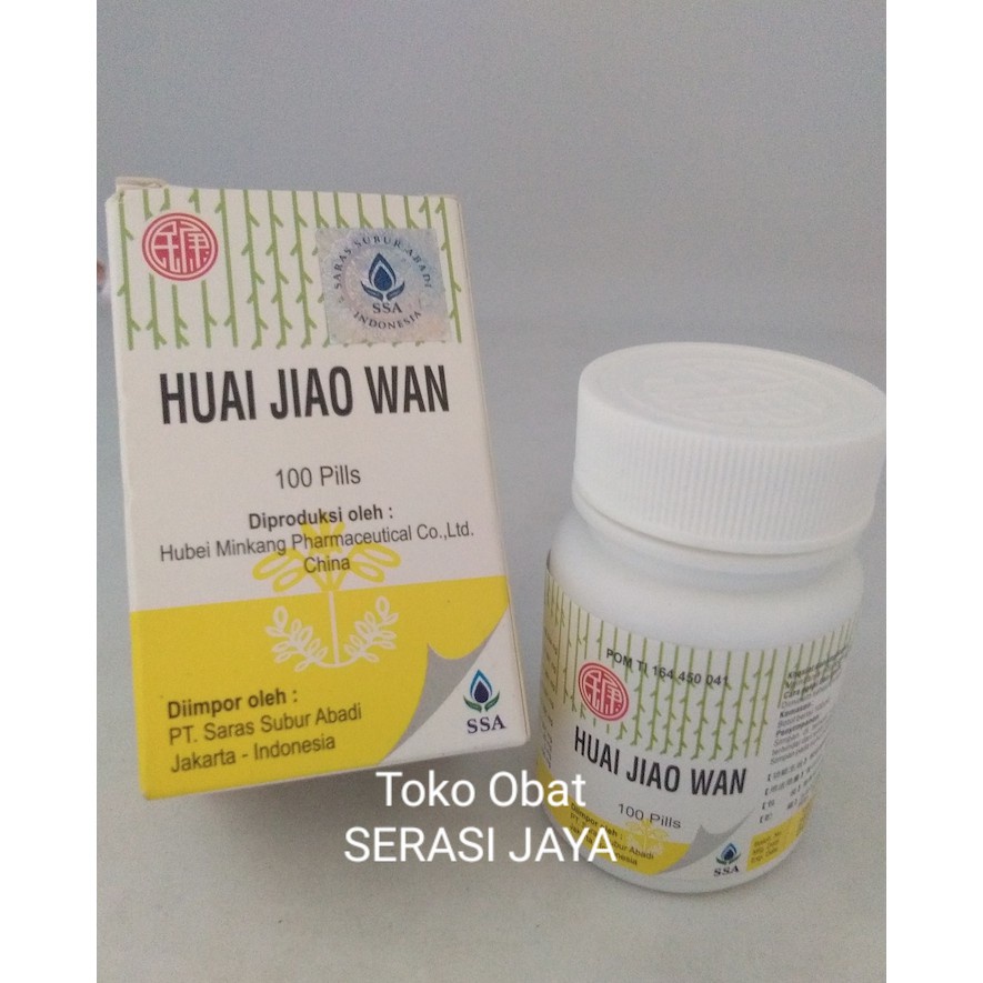 

OBAT WASIR HUAI JIAO WAN 100 PIL TERBAIK !!